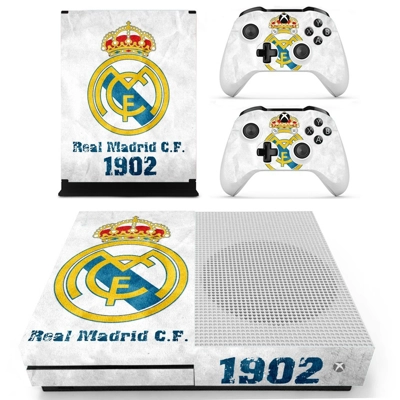 Real Madrid decal skin for Xbox one S Console and 2 Contro.. Real Madrid decal skin for Xbox one S Console and 2 Contro..