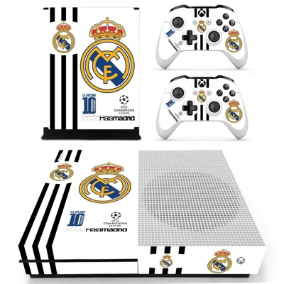 Real Madrid decal skin for Xbox one S Console and 2 Contro.. Real Madrid decal skin for Xbox one S Console and 2 Contro..