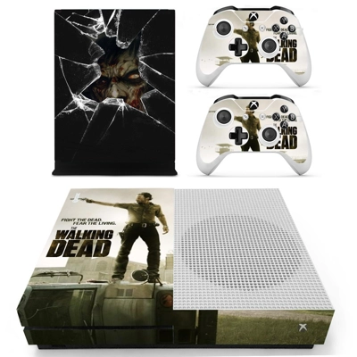 The Walking Dead decal skin for Xbox one S Console and 2 C.. The Walking Dead decal skin for Xbox one S Console and 2 C..