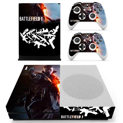 Battlefield I decal skin for Xbox one S Console and 2 Cont.. Battlefield I decal skin for Xbox one S Console and 2 Cont..