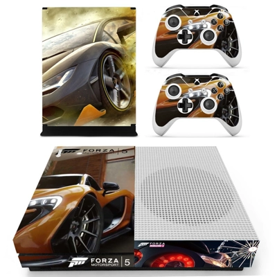 Forza 5 decal skin for Xbox one S Console and 2 Controllers