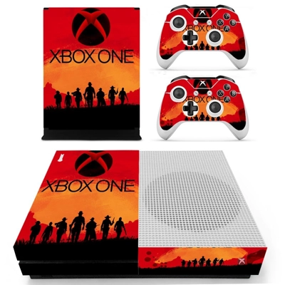 Xbox One Wallpaper decal skin for Xbox one S Console and 2 Controllers