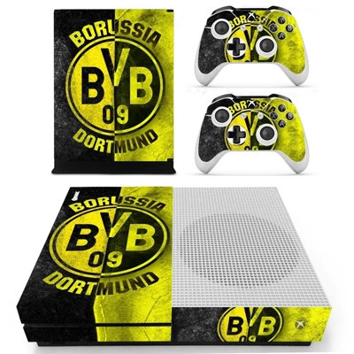 Borussia Dortmund decal skin for Xbox one S Console and 2 .. Borussia Dortmund decal skin for Xbox one S Console and 2 ..