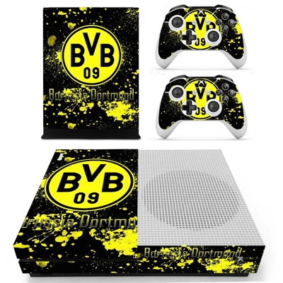Borussia Dortmund decal skin for Xbox one S Console and 2 .. Borussia Dortmund decal skin for Xbox one S Console and 2 ..