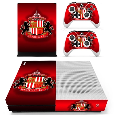 Sunderland AFC decal skin for Xbox one S Console and 2 Con.. Sunderland AFC decal skin for Xbox one S Console and 2 Con..