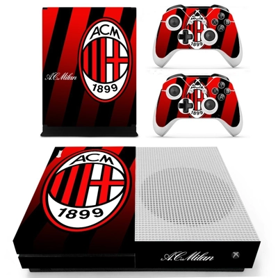 AC Milan decal skin for Xbox one S Console and 2 Controllers AC Milan decal skin for Xbox one S Console and 2 Controllers