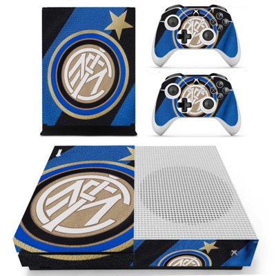 Inter Milan FC decal skin for Xbox one S Console and 2 Con.. Inter Milan FC decal skin for Xbox one S Console and 2 Con..