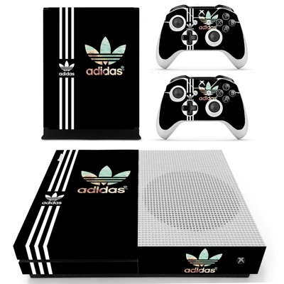 Adidas decal skin for Xbox one S Console and 2 Controllers Adidas decal skin for Xbox one S Console and 2 Controllers