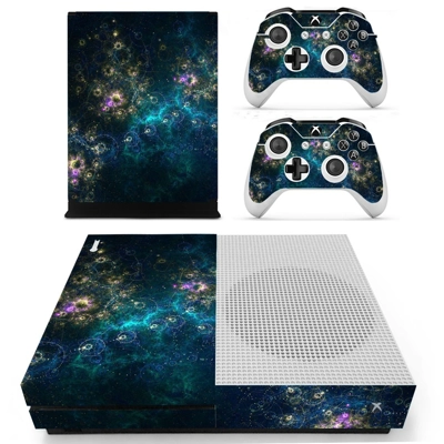Floral planets decal skin for Xbox one S Console and 2 Con.. Floral planets decal skin for Xbox one S Console and 2 Con..