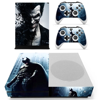 Joker decal skin for Xbox one S Console and 2 Controllers Joker decal skin for Xbox one S Console and 2 Controllers