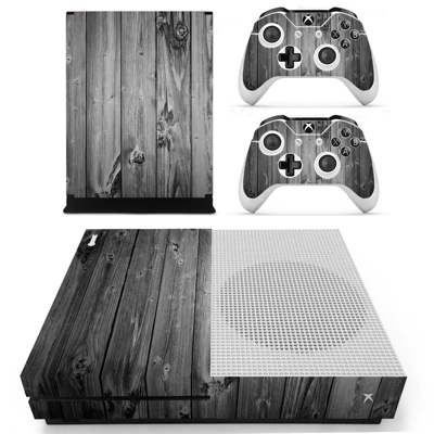 Ash wooden board decal skin for Xbox one S Console and 2 C.. Ash wooden board decal skin for Xbox one S Console and 2 C..