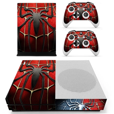 Metal Spider decal skin for Xbox one S Console and 2 Contr.. Metal Spider decal skin for Xbox one S Console and 2 Contr..