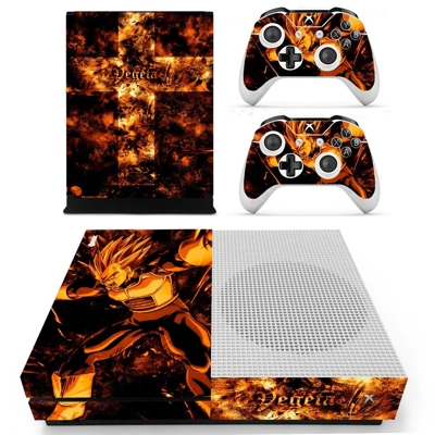 Dragon Ball Super decal skin for Xbox one S Console and 2 .. Dragon Ball Super decal skin for Xbox one S Console and 2 ..