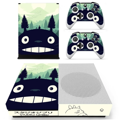 Studio Ghibli decal skin for Xbox one S Console and 2 Cont.. Studio Ghibli decal skin for Xbox one S Console and 2 Cont..