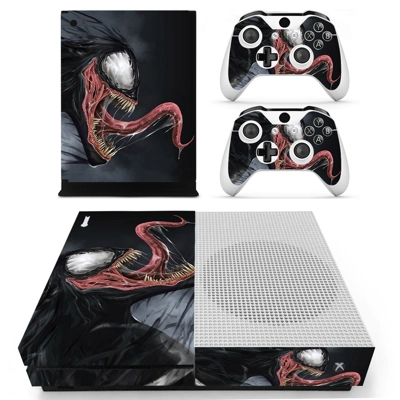 Alien vs predator decal skin for Xbox one S Console and 2 Controllers