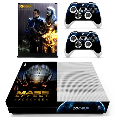 Mass Effect decal skin for Xbox one S Console and 2 Contro.. Mass Effect decal skin for Xbox one S Console and 2 Contro..