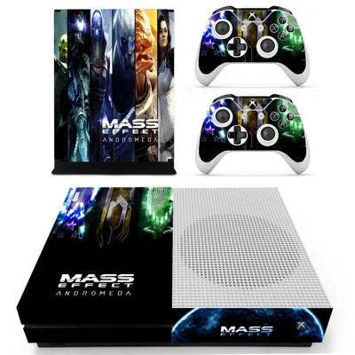 Mass Effect decal skin for Xbox one S Console and 2 Contro.. Mass Effect decal skin for Xbox one S Console and 2 Contro..
