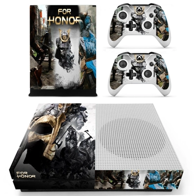For Honor decal skin for Xbox one S Console and 2 Controll.. For Honor decal skin for Xbox one S Console and 2 Controll..