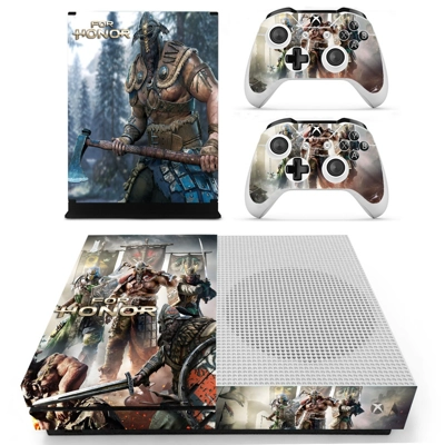 For Honor decal skin for Xbox one S Console and 2 Controll.. For Honor decal skin for Xbox one S Console and 2 Controll..