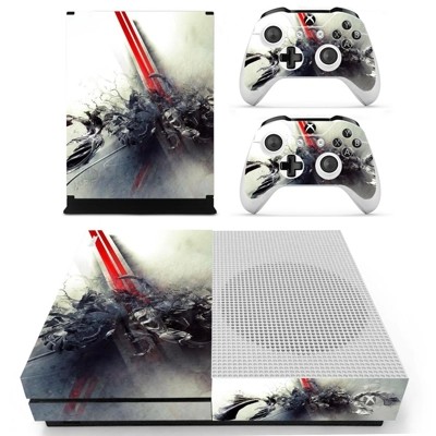 Color blast decal skin for Xbox one S Console and 2 Contro.. Color blast decal skin for Xbox one S Console and 2 Contro..