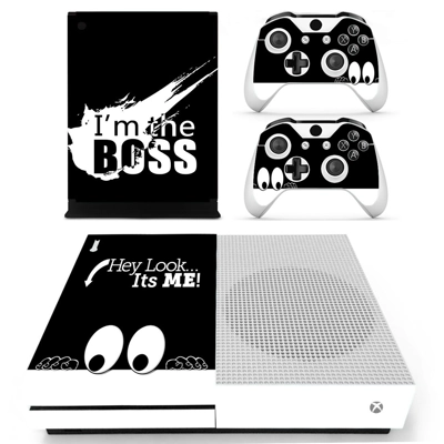 Look at me decal skin for Xbox one S Console and 2 Control.. Look at me decal skin for Xbox one S Console and 2 Control..