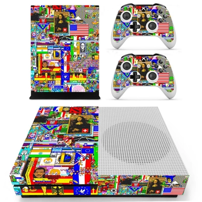 Sticker bomb decal skin for Xbox one S Console and 2 Contr.. Sticker bomb decal skin for Xbox one S Console and 2 Contr..
