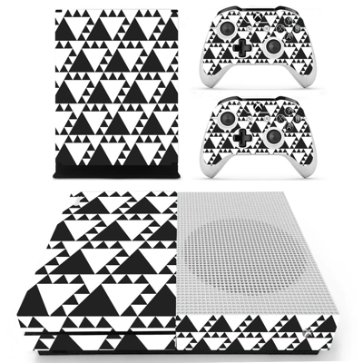 Traingle Pattern decal skin for Xbox one S Console and 2 C.. Traingle Pattern decal skin for Xbox one S Console and 2 C..