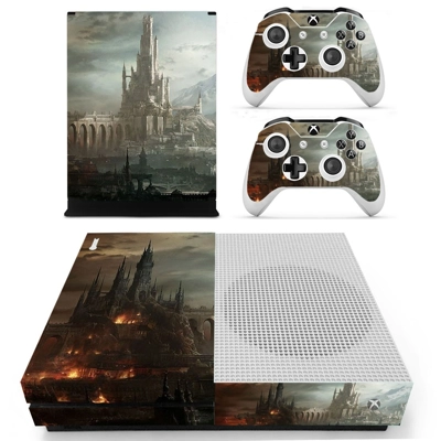 Destruction city decal skin for Xbox one S Console and 2 C.. Destruction city decal skin for Xbox one S Console and 2 C..