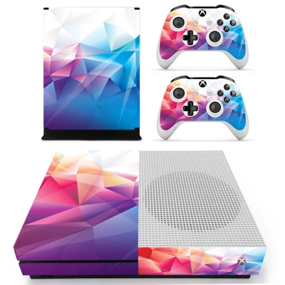 Geomatric pattern decal skin for Xbox one S Console and 2 .. Geomatric pattern decal skin for Xbox one S Console and 2 ..