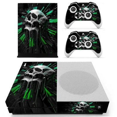Skull Clock decal skin for Xbox one S Console and 2 Contro.. Skull Clock decal skin for Xbox one S Console and 2 Contro..