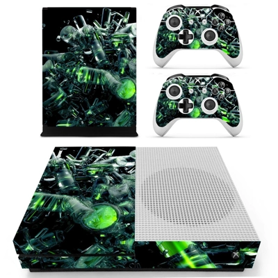 Nice Wallpapers decal skin for Xbox one S Console and 2 Controllers