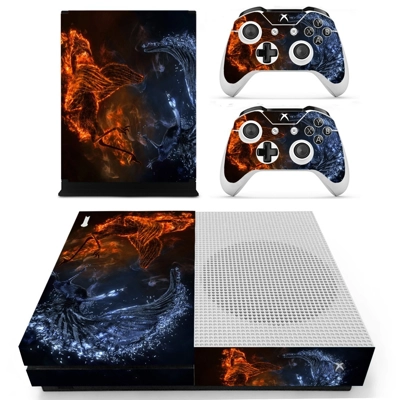 Water splash decal skin for Xbox one S Console and 2 Contr.. Water splash decal skin for Xbox one S Console and 2 Contr..