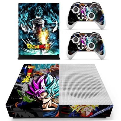Dragon ball super decal skin for Xbox one S Console and 2 .. Dragon ball super decal skin for Xbox one S Console and 2 ..