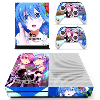 Re zero decal skin for Xbox one S Console and 2 Controllers Re zero decal skin for Xbox one S Console and 2 Controllers