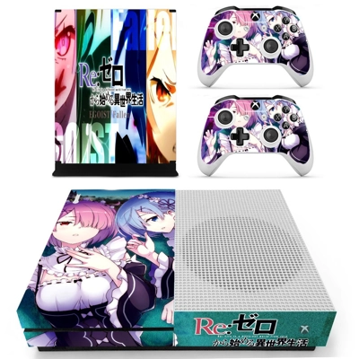 Re zero decal skin for Xbox one S Console and 2 Controllers Re zero decal skin for Xbox one S Console and 2 Controllers