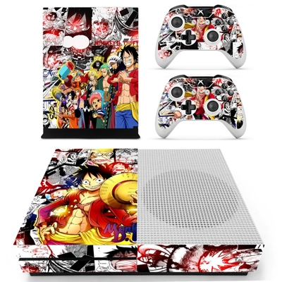 One Piece decal skin for Xbox one S Console and 2 Controllers