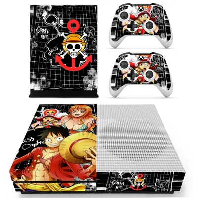 One Piece decal skin for Xbox one S Console and 2 Controll.. One Piece decal skin for Xbox one S Console and 2 Controll..