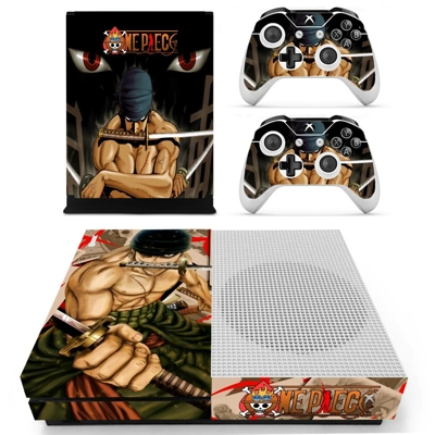 One Piece decal skin for Xbox one S Console and 2 Controllers