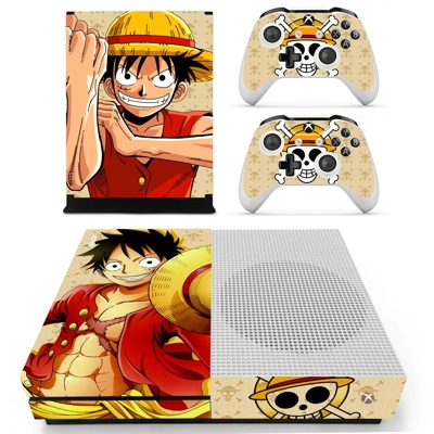 One Piece decal skin for Xbox one S Console and 2 Controllers