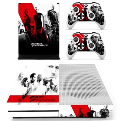 Fast & Furious decal skin for Xbox one S Console and 2 Con.. Fast & Furious decal skin for Xbox one S Console and 2 Con..