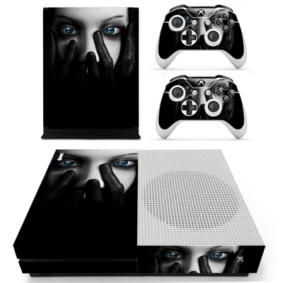 Gorgeous girl decal skin for Xbox one S Console and 2 Controllers