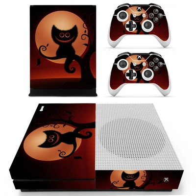 Anime Cat decal skin for Xbox one S Console and 2 Controll.. Anime Cat decal skin for Xbox one S Console and 2 Controll..