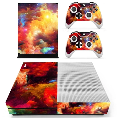 Cloudy Sky decal skin for Xbox one S Console and 2 Control.. Cloudy Sky decal skin for Xbox one S Console and 2 Control..