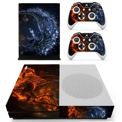 Water splash decal skin for Xbox one S Console and 2 Contr.. Water splash decal skin for Xbox one S Console and 2 Contr..
