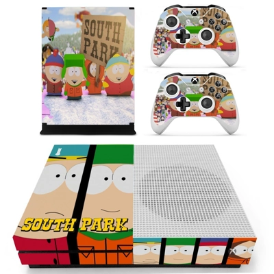 South Park decal skin for Xbox one S Console and 2 Control.. South Park decal skin for Xbox one S Console and 2 Control..