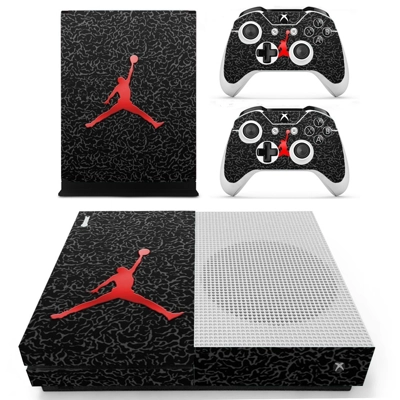 Air Jordan decal skin for Xbox one S Console and 2 Control.. Air Jordan decal skin for Xbox one S Console and 2 Control..