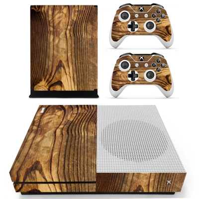 Tree trunk decal skin for Xbox one S Console and 2 Control.. Tree trunk decal skin for Xbox one S Console and 2 Control..