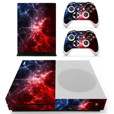 Sky storm decal skin for Xbox one S Console and 2 Controll.. Sky storm decal skin for Xbox one S Console and 2 Controll..