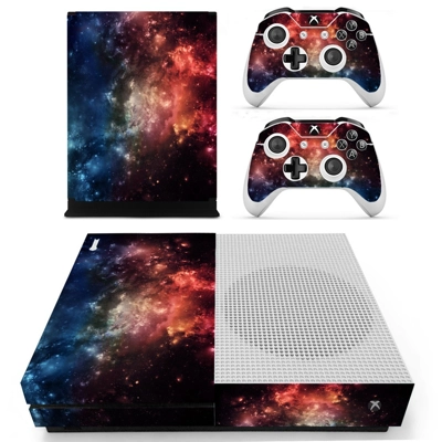 Sky stars decal skin for Xbox one S Console and 2 Controllers