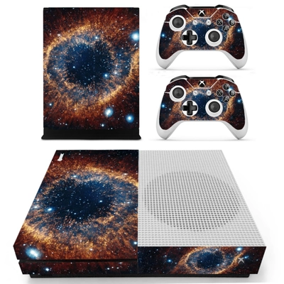 Zoom in galaxy decal skin for Xbox one S Console and 2 Con.. Zoom in galaxy decal skin for Xbox one S Console and 2 Con..